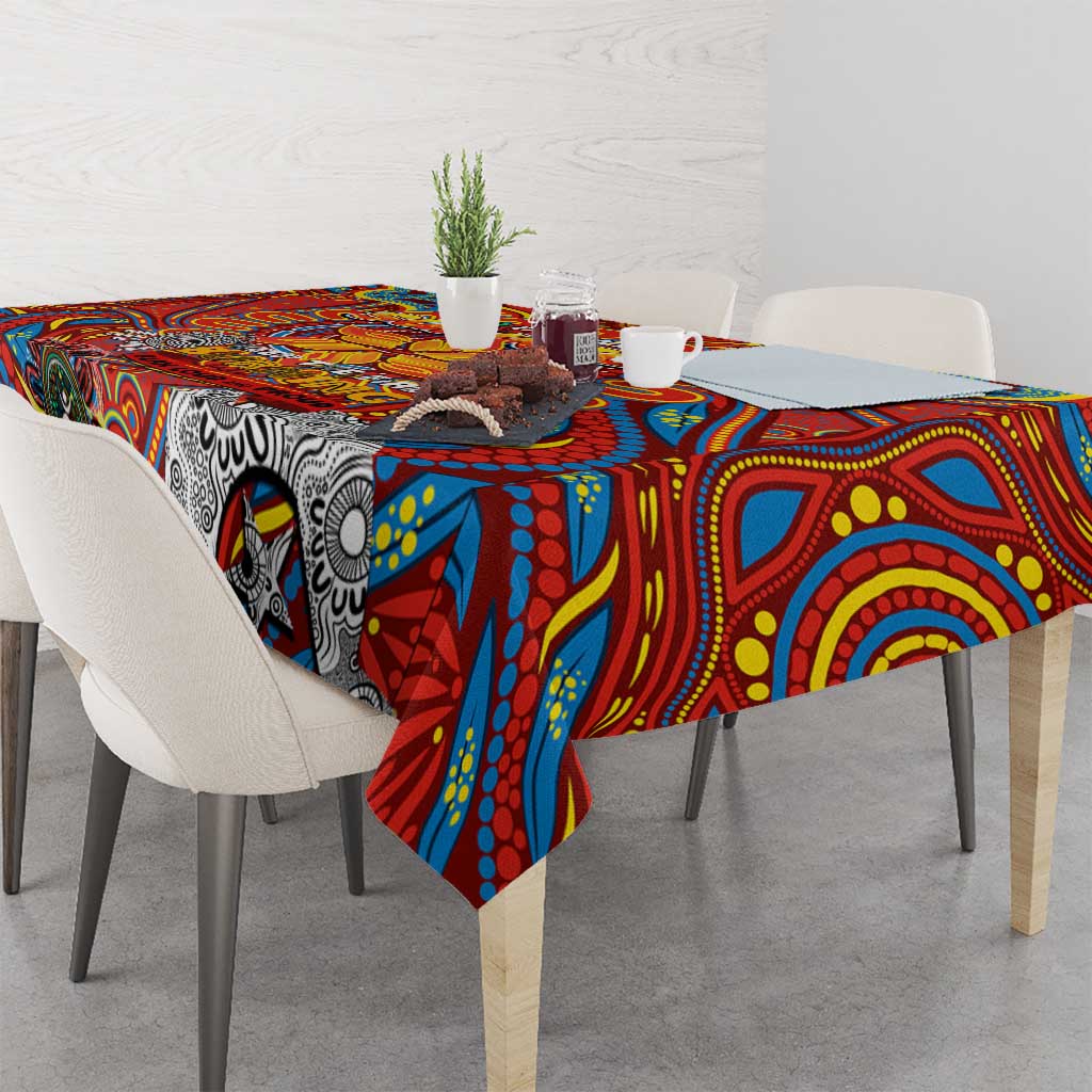 Gold Coast Suns NAIDOC Week 2024 Tablecloth Mascot Football