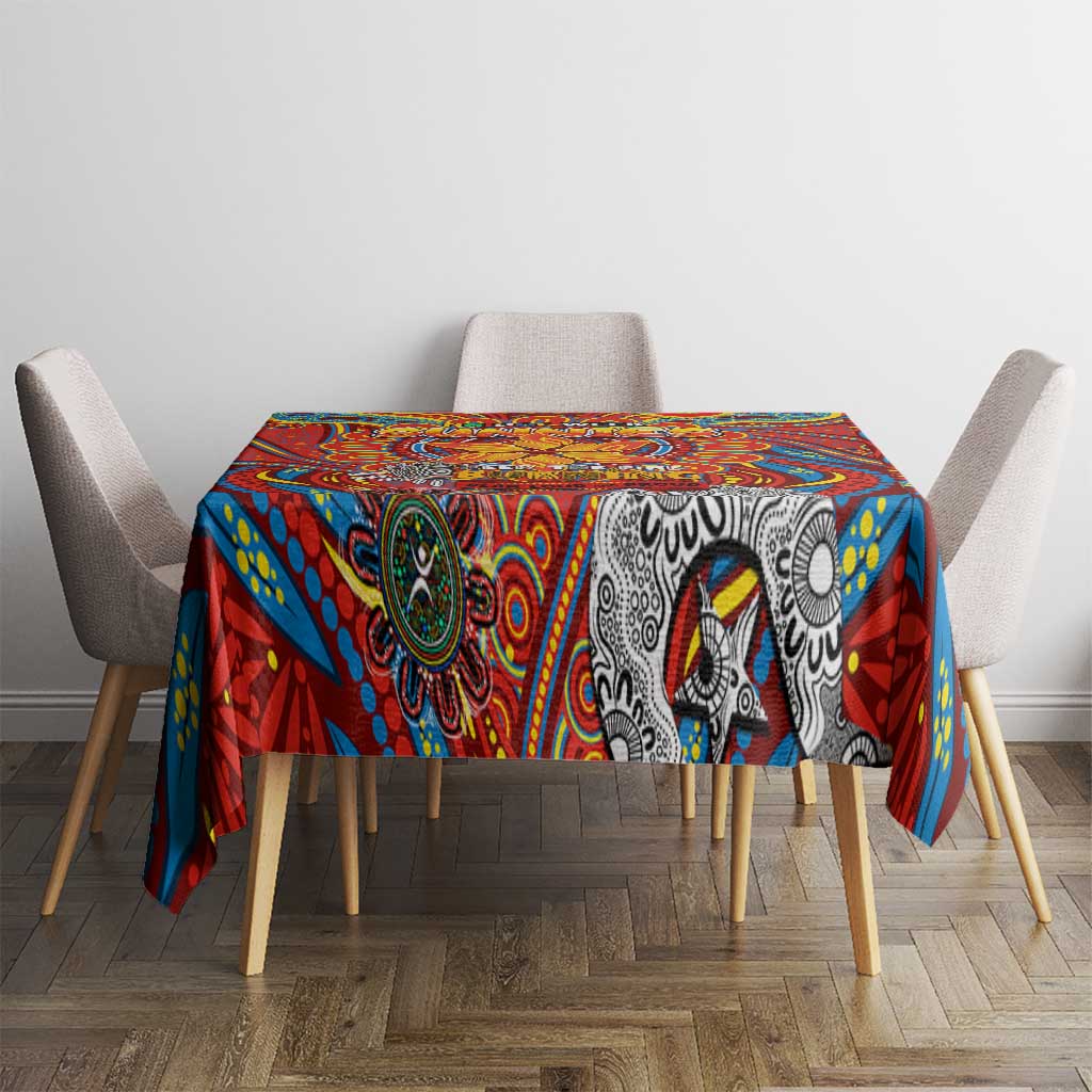 Gold Coast Suns NAIDOC Week 2024 Tablecloth Mascot Football