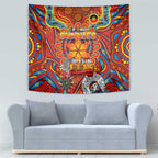 Gold Coast Suns NAIDOC Week 2024 Tapestry Mascot Football