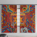 Gold Coast Suns NAIDOC Week 2024 Window Curtain Mascot Football