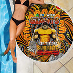 GWS Giants NAIDOC Week 2024 Beach Blanket Mascot Football