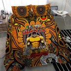 GWS Giants NAIDOC Week 2024 Bedding Set Mascot Football