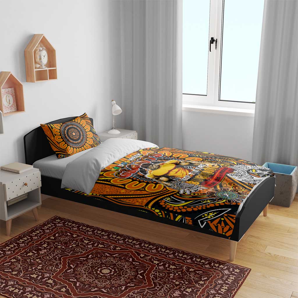 GWS Giants NAIDOC Week 2024 Bedding Set Mascot Football