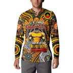 Custom GWS Giants NAIDOC Week 2024 Button Sweatshirt Mascot Football