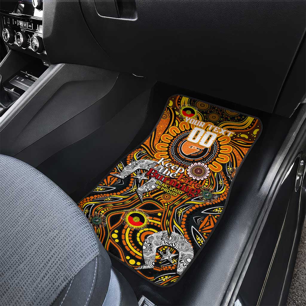 GWS Giants NAIDOC Week 2024 Car Mats Mascot Football