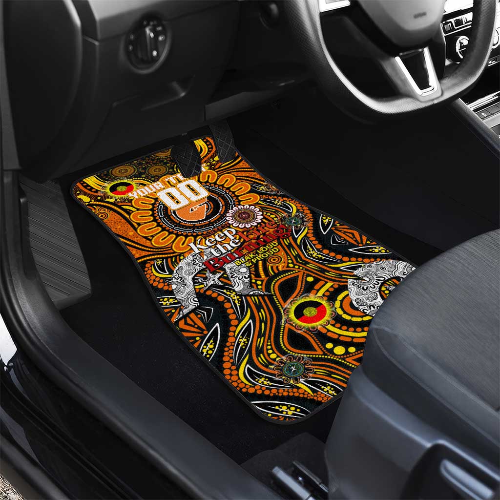 GWS Giants NAIDOC Week 2024 Car Mats Mascot Football