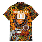 Custom GWS Giants NAIDOC Week 2024 Family Matching Mermaid Dress and Hawaiian Shirt Mascot Football
