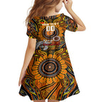Custom GWS Giants NAIDOC Week 2024 Family Matching Summer Maxi Dress and Hawaiian Shirt Mascot Football