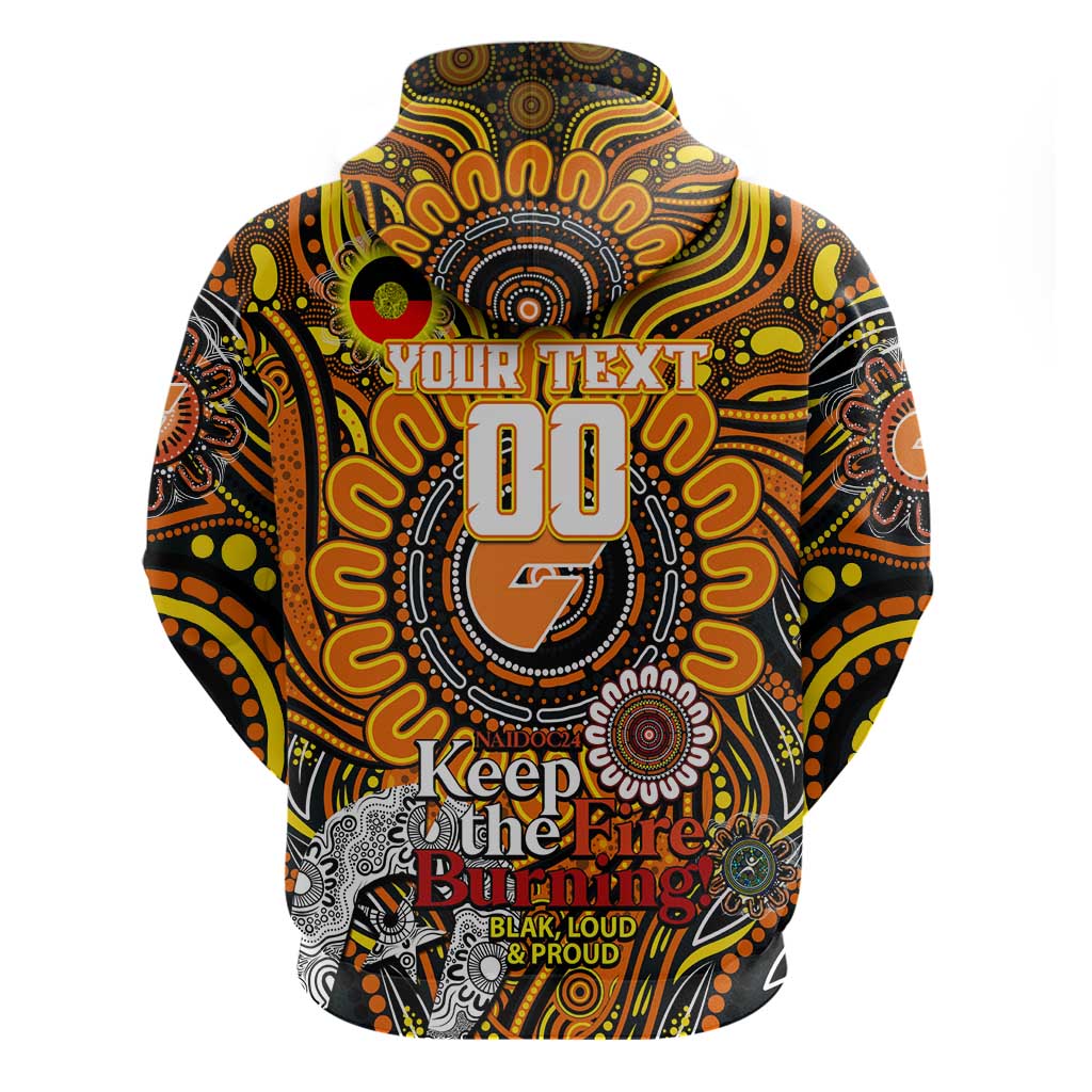 Custom GWS Giants NAIDOC Week 2024 Hoodie Mascot Football