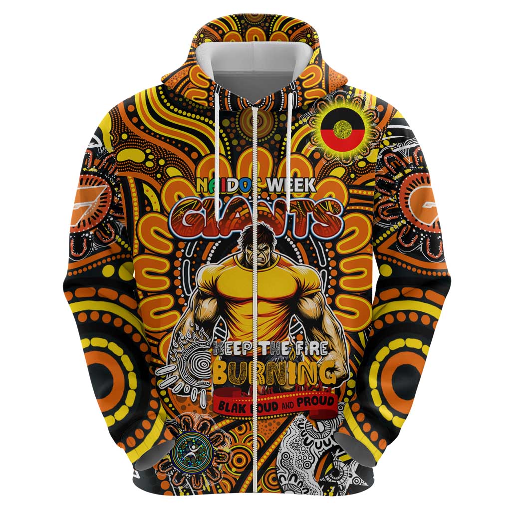 Custom GWS Giants NAIDOC Week 2024 Hoodie Mascot Football