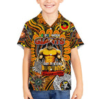 Custom GWS Giants NAIDOC Week 2024 Kid Hawaiian Shirt Mascot Football