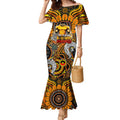 Custom GWS Giants NAIDOC Week 2024 Mermaid Dress Mascot Football