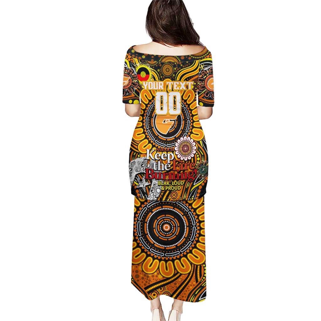 Custom GWS Giants NAIDOC Week 2024 Puletasi Mascot Football