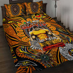 GWS Giants NAIDOC Week 2024 Quilt Bed Set Mascot Football