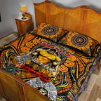 GWS Giants NAIDOC Week 2024 Quilt Bed Set Mascot Football
