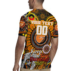 Custom GWS Giants NAIDOC Week 2024 Rugby Jersey Mascot Football