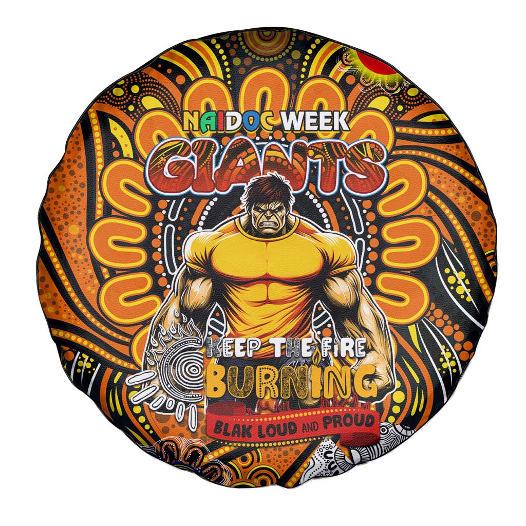 GWS Giants NAIDOC Week 2024 Spare Tire Cover Mascot Football