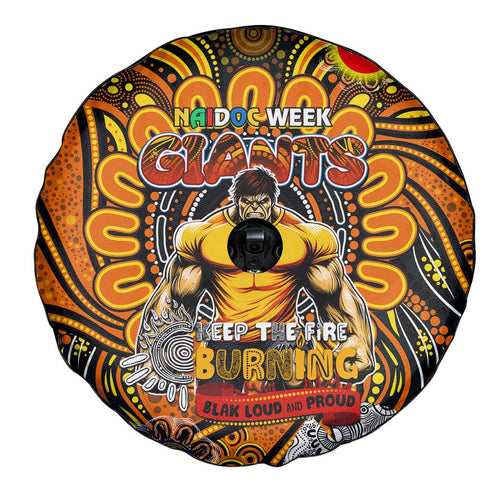 GWS Giants NAIDOC Week 2024 Spare Tire Cover Mascot Football