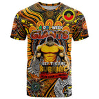 Custom GWS Giants NAIDOC Week 2024 T Shirt Mascot Football