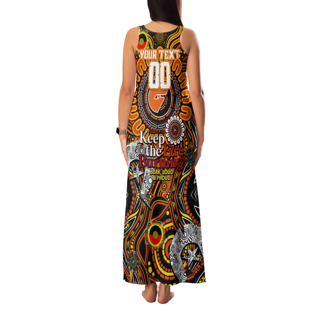 Custom GWS Giants NAIDOC Week 2024 Tank Maxi Dress Mascot Football