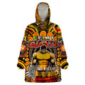 Custom GWS Giants NAIDOC Week 2024 Wearable Blanket Hoodie Mascot Football