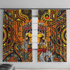 GWS Giants NAIDOC Week 2024 Window Curtain Mascot Football