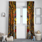 GWS Giants NAIDOC Week 2024 Window Curtain Mascot Football
