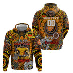 Custom GWS Giants NAIDOC Week 2024 Zip Hoodie Mascot Football