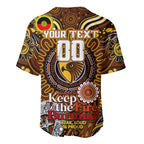 Custom Hawthorn Hawks NAIDOC Week 2024 Baseball Jersey Mascot Football