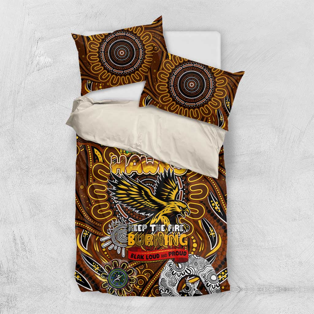 Hawthorn Hawks NAIDOC Week 2024 Bedding Set Mascot Football