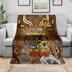 Hawthorn Hawks NAIDOC Week 2024 Blanket Mascot Football
