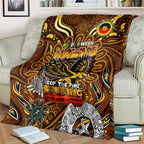 Hawthorn Hawks NAIDOC Week 2024 Blanket Mascot Football