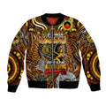 Custom Hawthorn Hawks NAIDOC Week 2024 Bomber Jacket Mascot Football