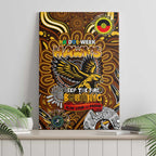 Hawthorn Hawks NAIDOC Week 2024 Canvas Wall Art Mascot Football