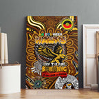 Hawthorn Hawks NAIDOC Week 2024 Canvas Wall Art Mascot Football