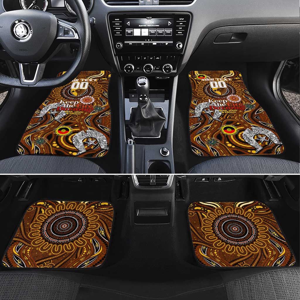 Hawthorn Hawks NAIDOC Week 2024 Car Mats Mascot Football