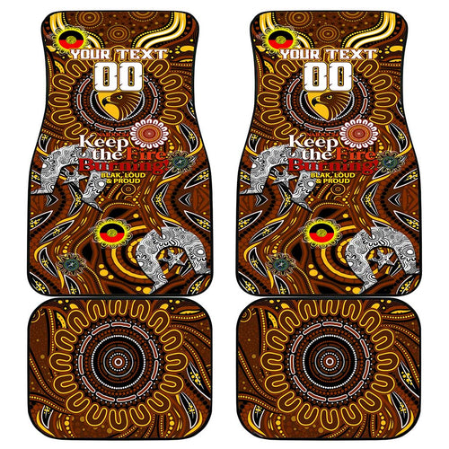 Hawthorn Hawks NAIDOC Week 2024 Car Mats Mascot Football