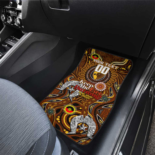 Hawthorn Hawks NAIDOC Week 2024 Car Mats Mascot Football
