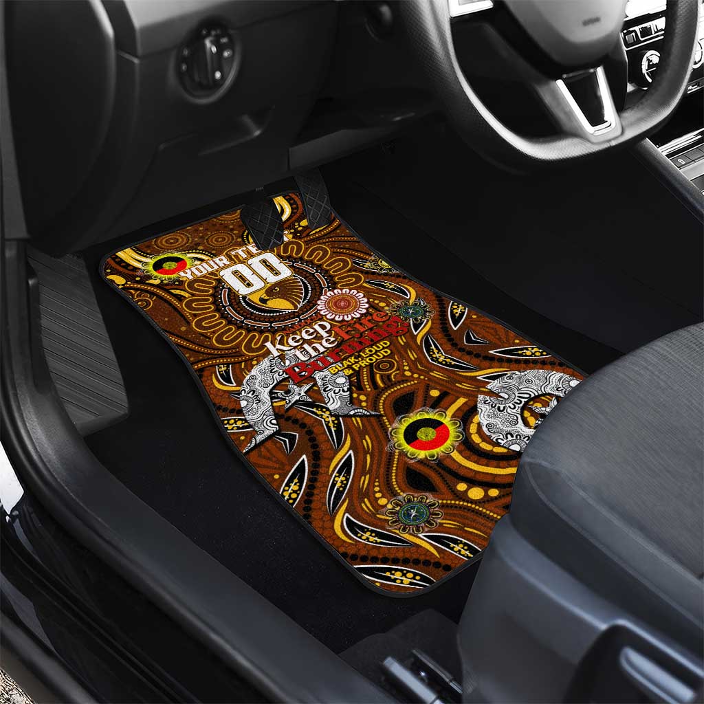 Hawthorn Hawks NAIDOC Week 2024 Car Mats Mascot Football