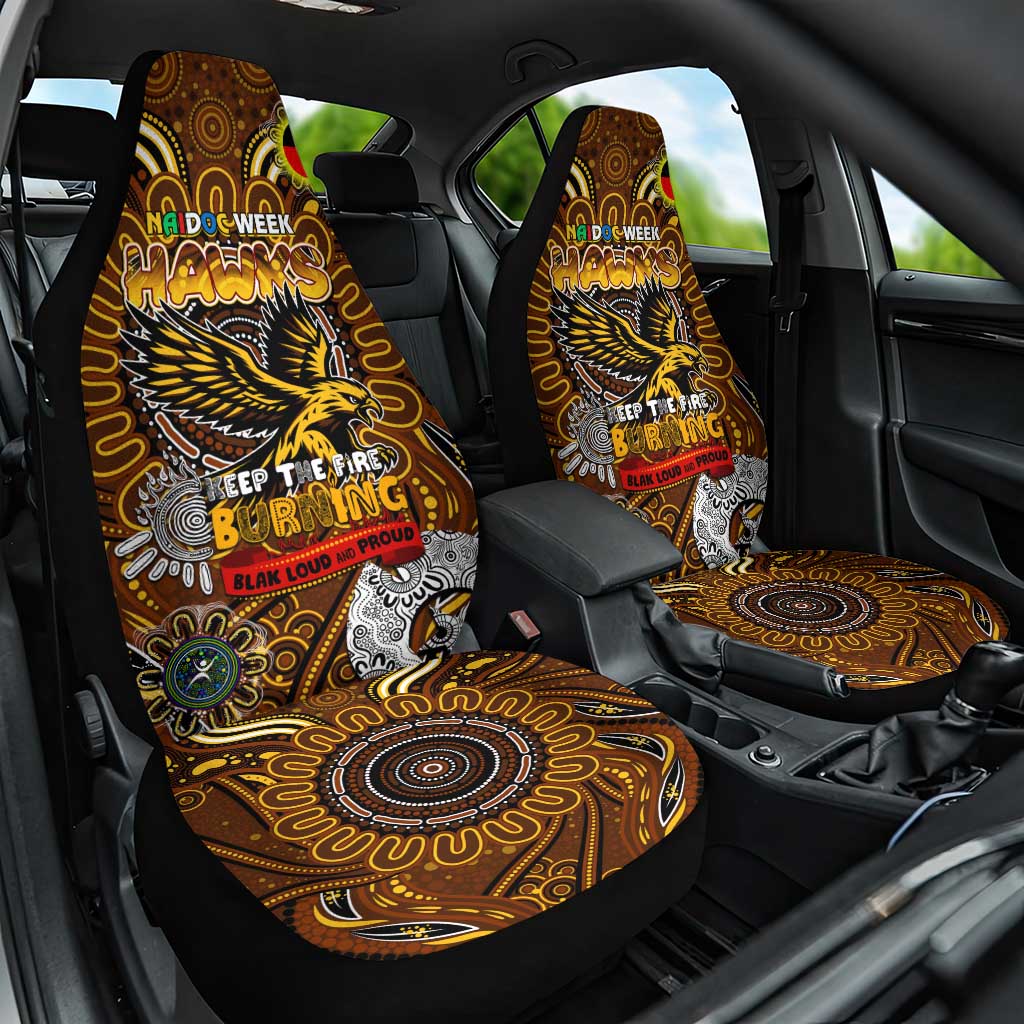 Hawthorn Hawks NAIDOC Week 2024 Car Seat Cover Mascot Football