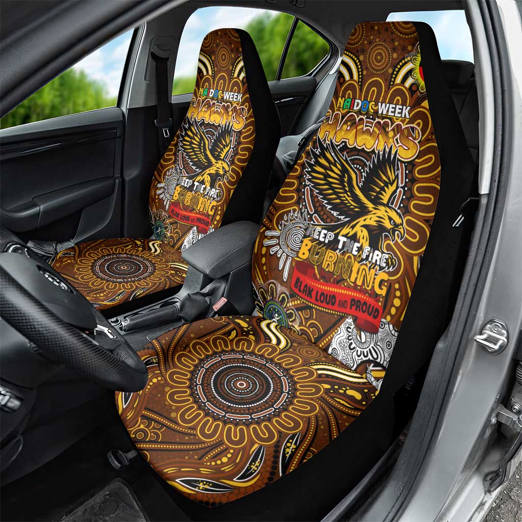 Hawthorn Hawks NAIDOC Week 2024 Car Seat Cover Mascot Football