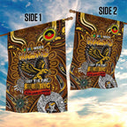 Hawthorn Hawks NAIDOC Week 2024 Garden Flag Mascot Football