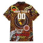 Custom Hawthorn Hawks NAIDOC Week 2024 Hawaiian Shirt Mascot Football