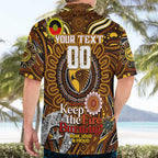 Custom Hawthorn Hawks NAIDOC Week 2024 Hawaiian Shirt Mascot Football