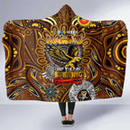 Hawthorn Hawks NAIDOC Week 2024 Hooded Blanket Mascot Football