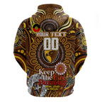 Custom Hawthorn Hawks NAIDOC Week 2024 Hoodie Mascot Football