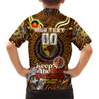 Custom Hawthorn Hawks NAIDOC Week 2024 Kid Hawaiian Shirt Mascot Football