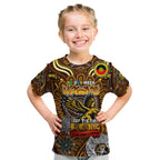 Custom Hawthorn Hawks NAIDOC Week 2024 Kid T Shirt Mascot Football
