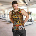 Custom Hawthorn Hawks NAIDOC Week 2024 Men Tank Top Mascot Football