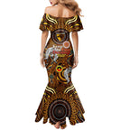 Custom Hawthorn Hawks NAIDOC Week 2024 Mermaid Dress Mascot Football